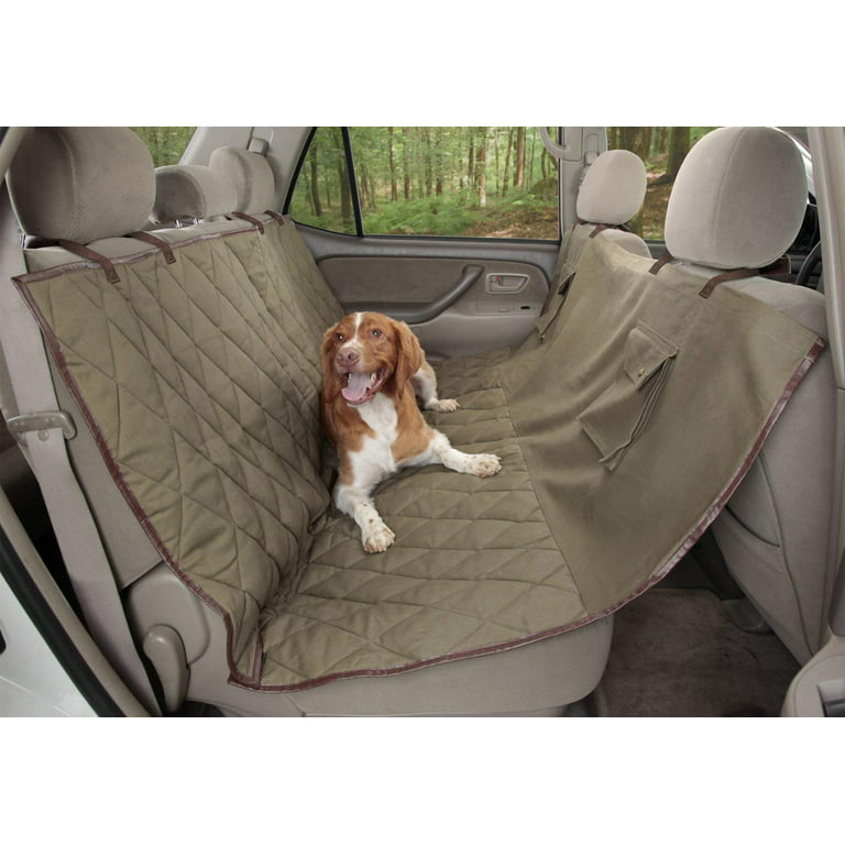 PetSafe Deluxe Dog Hammock Car Seat Cover, Tan, 10.25L x 6.50W x