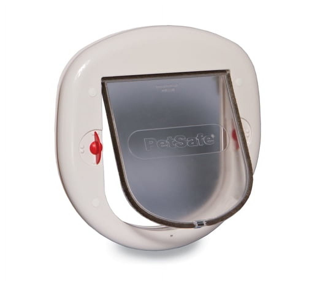 PetSafe Exterior / Interior Cat Door: Staywell Big Cat 4-Way Locking Pet Door Flap for Large Cats - Tinted Privacy Door - Weatherproof, Durable Door Frame - DIY Easy Install with Hardware Kit Included