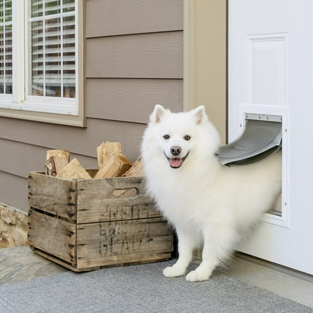 PetSafe Extreme Weather Aluminum Pet Door for Dogs and Cats, Medium