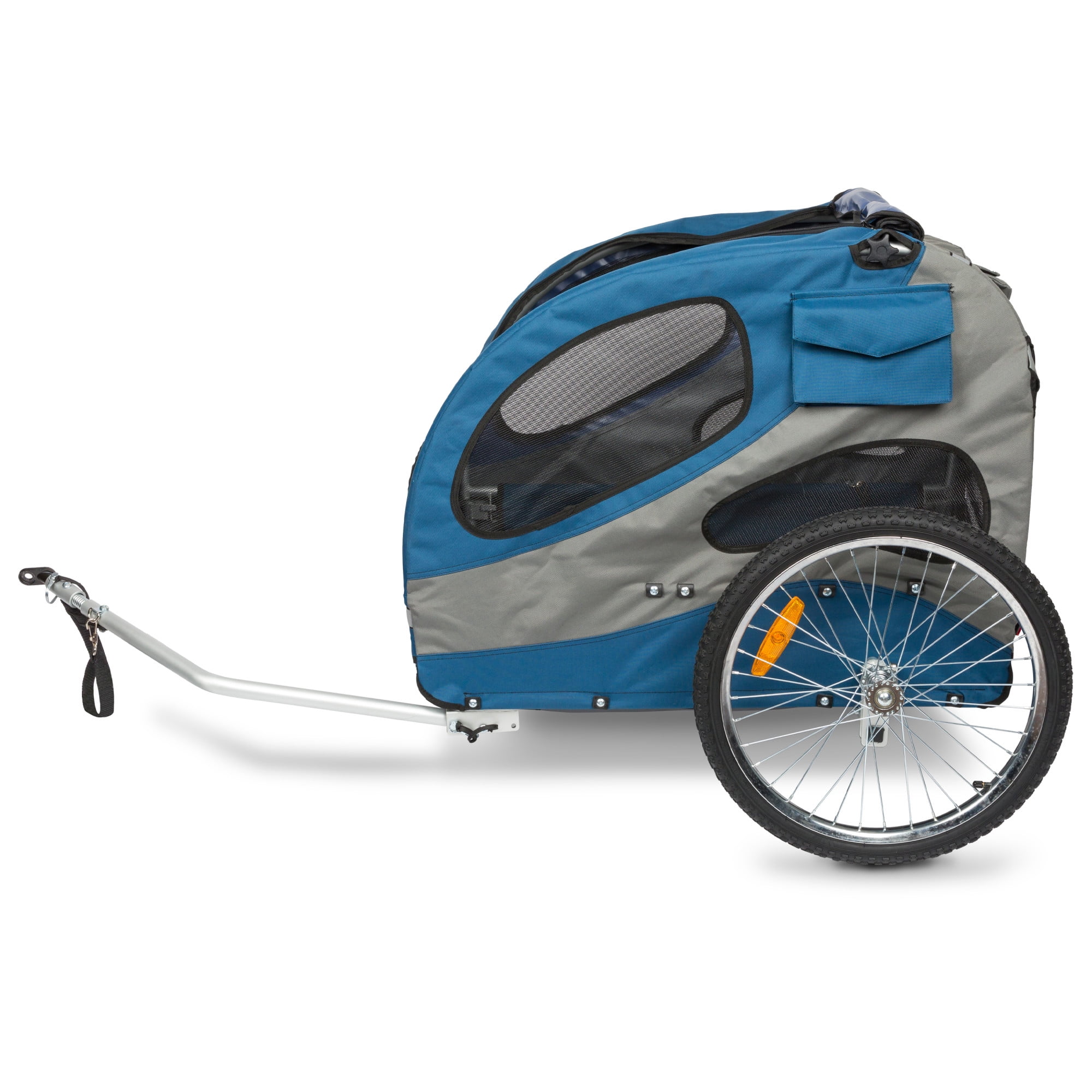 PetSafe Happy Ride Aluminum Dog Bicycle Trailer Lightweight