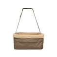 thumbnail image 1 of PetSafe Happy Ride Booster Seat for Dogs Up to 12 lb, Cozy and Adjustable, Brown, 1 of 7