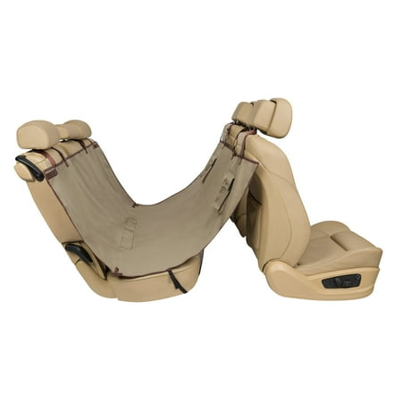 PetSafe Happy Ride Hammock Seat Cover, For Dogs & Cats, Waterproof, Durable, Tan