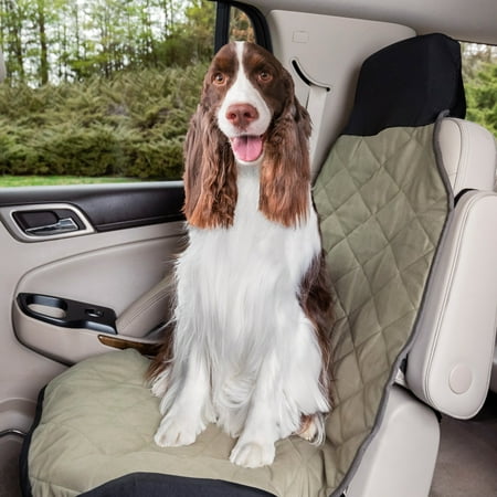 PetSafe Happy Ride Quilted Bucket Seat Cover for Dogs and Cats, Padded, Green