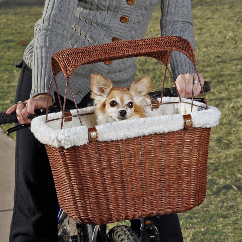 Wicker bike basket target sale