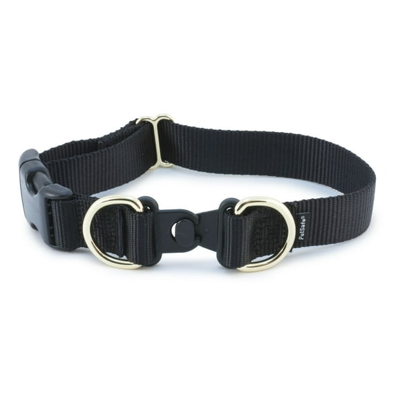 PetSafe KeepSafe Break-Away Collar 1 in Wide, Medium, Black Prevent Collar Accidents for your Dog or Puppy Improve Safety, Compatible with Leash Use, Adjustable Sizes