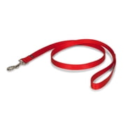 PetSafe Nylon Dog Leash, Strong, Durable, Easy to Use Bolt Snap, 3/4" x 4', Red