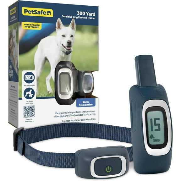 PetSafe Lite Remote Trainer Dog Collar Blue, 1 Count / 300 Yards