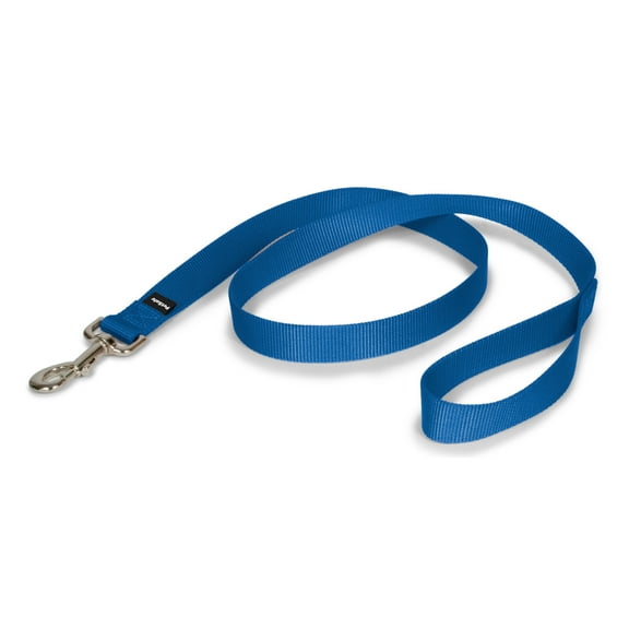 PetSafe Nylon Dog Leash, Strong, Durable, Easy to Use Bolt Snap, 1" x 4', Royal Blue