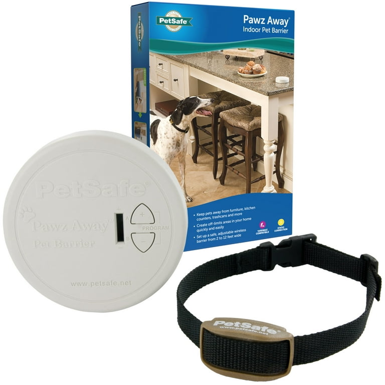PetSafe Pawz Away Indoor Pet Barrier for Cats and Dogs, Adjustable,  Battery-Operated