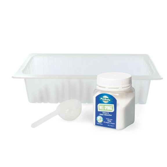 Pet Loo Pee-Pod with Sponge, 7-pack, Indoor Toilet Tray for Pets, Urine Disposal