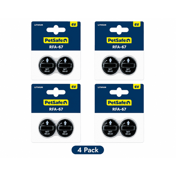 PetSafe RFA-67D-11 Batteries Wireless Dog Fence Collar PIF-275-19 PUL-275  4PACK