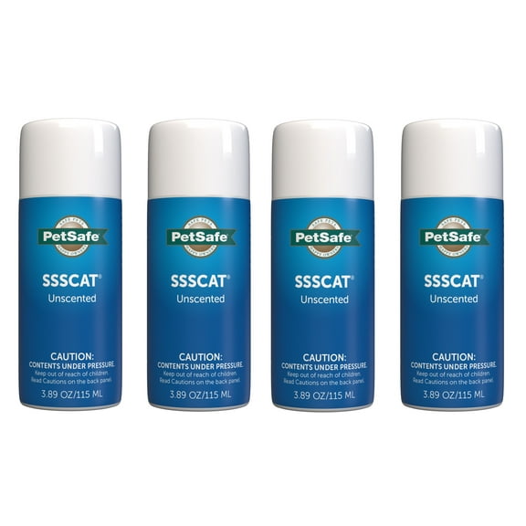 PetSafe SSSCAT 4PK - Unscented Replacement Refill Cans 3.89 oz PPD00-16818