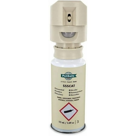 PetSafe SSSCAT Automatic Spray Pet Deterrent - Contactless Behavior Correction - Motion Sensor Air Burst - Non-Staining - Versatile Placement Spray