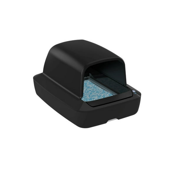 PetSafe ScoopFree Crystal Pro Self-Cleaning Litter Box, Black
