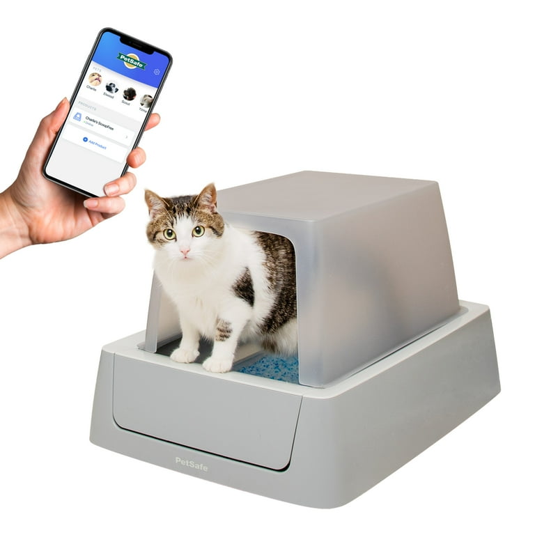 PetSafe ScoopFree Crystal Smart Front-Entry Self-Cleaning Cat