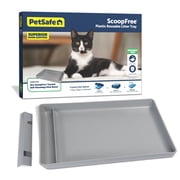 PetSafe ScoopFree Plastic Reusable Litter Tray Cat Litter Tray for PetSafe ScoopFree Automatic Self Cleaning Litter Box Systems Plastic Cat Litter Tray Reduces Waste