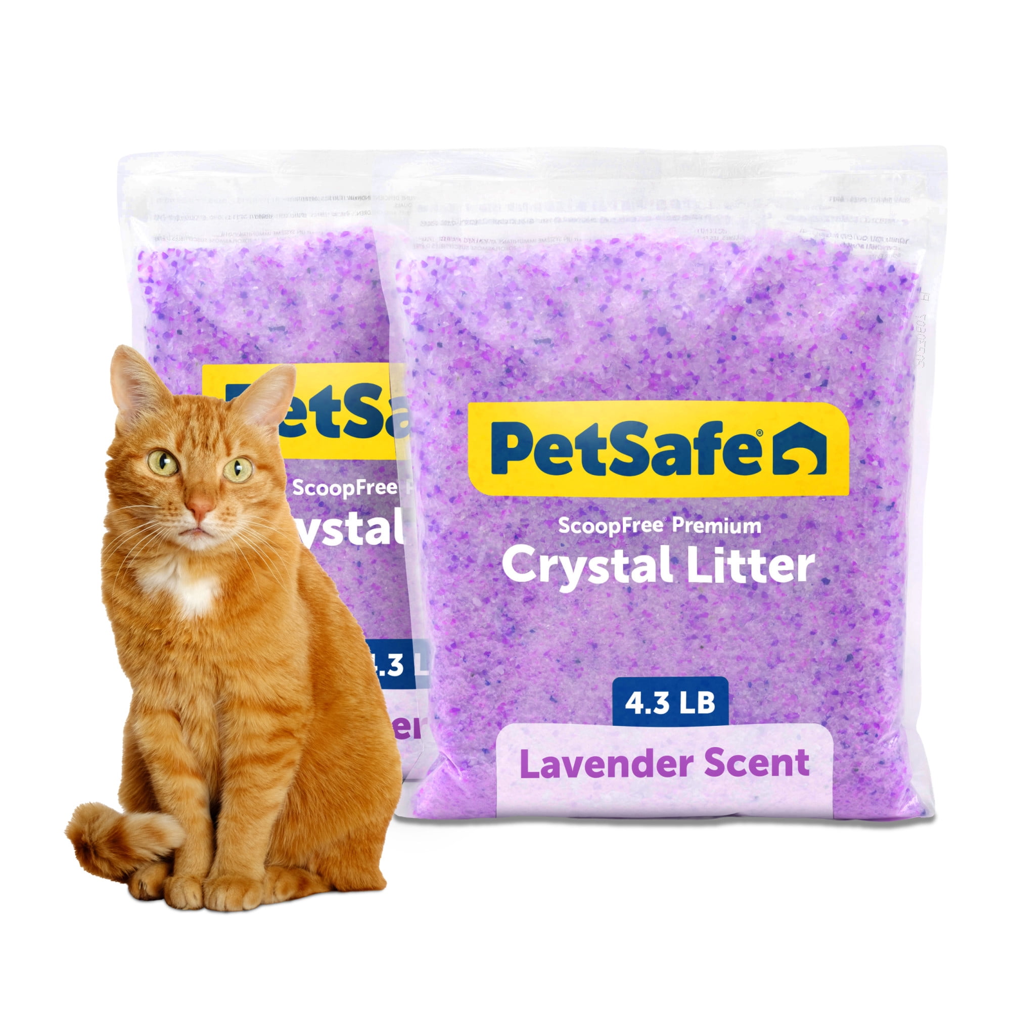 PetSafe ScoopFree Premium Lavender Crystal Cat Litter 4.3 lb 2