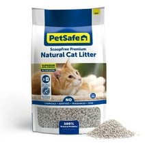 PetSafe ScoopFree Premium Natural Cat Litter Bag, 21+ Day Superior Odor Control, 8 lb