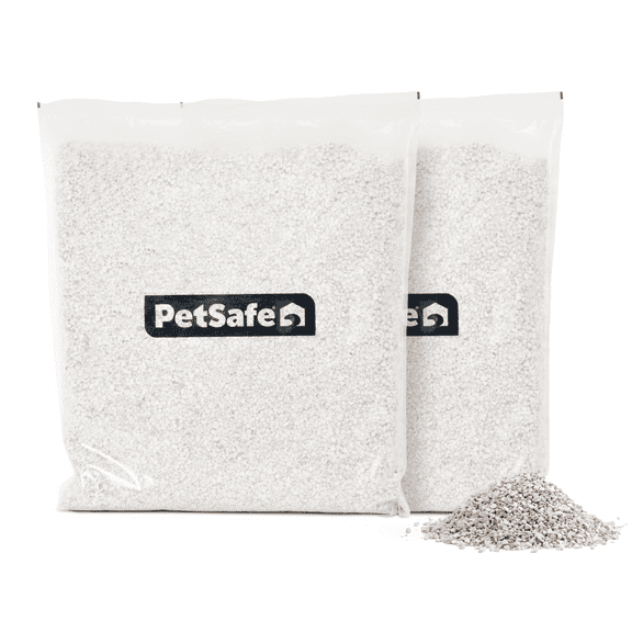 PetSafe ScoopFree Premium Natural Cat Litter, Non-Clumping, 2 packs of 4.2 lb