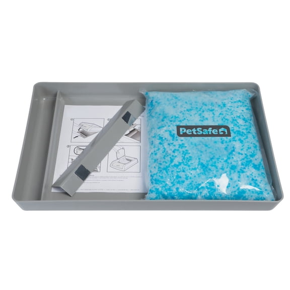 PetSafe ScoopFree Reusable Tray with Crystal Litter, Fresh Scent, 4.3Lb Bag