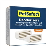 PetSafe ScoopFree SmartSpin Automatic Self Cleaning Cat Litter Box Deodorizers, 2-pack