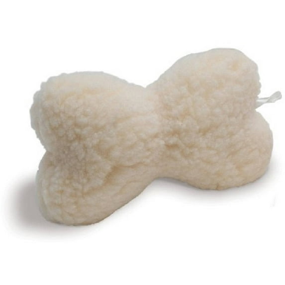 Busy Buddy Fido's Favorites Sheepskin Bone Dog Toy