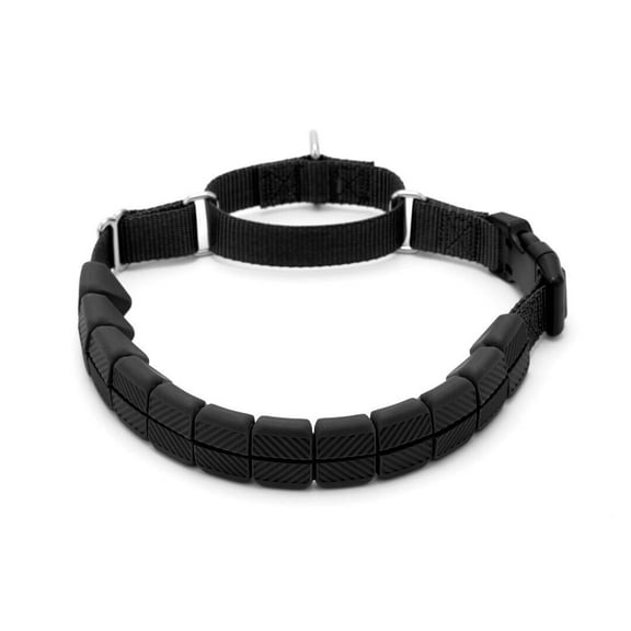 PetSafe Soft Point Training Collar, No Pull Training Collar for Dogs, Rubber Soft Points, Large, 1 in, Black
