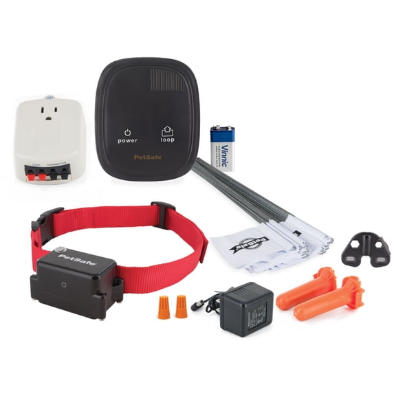 PetSafe Stubborn Dog In-Ground Pet Fence for Dogs and Cats - from The Parent Company of Invisible Fence Brand  Boundary Wire Not Included  Pick Your Wire Gauge Separately