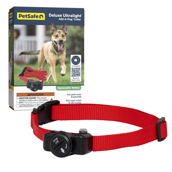 PetSafe Ultralight Receiver Collar for Dogs and Cats, Waterproof, Tone & Static