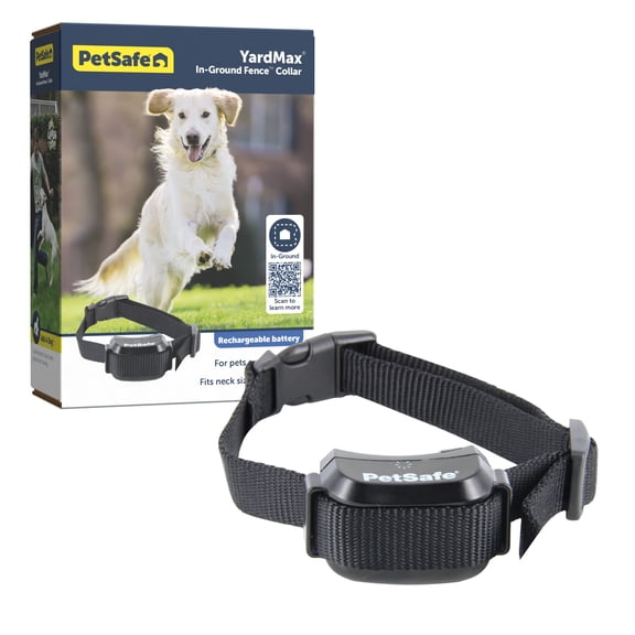 PetSafe YardMax Rechargeable, Waterproof Receiver Collar Only for Dogs & Cats +5 lb.