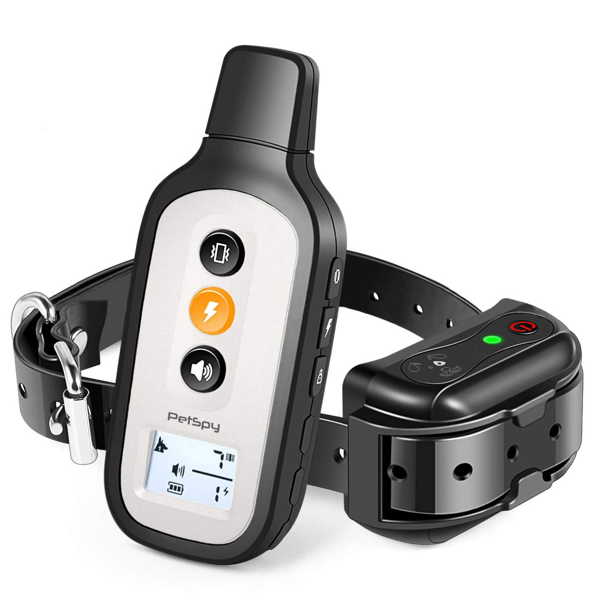 PetSpy X Pro Training Shock Collar for Dogs with Remote Fully Waterproof Vibration and Beep Electric Trainer Small to Large