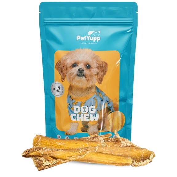 PetYupp Beef Paddywack Dog Chews, Natural & Single Ingredient Dog Treats, 6 Count