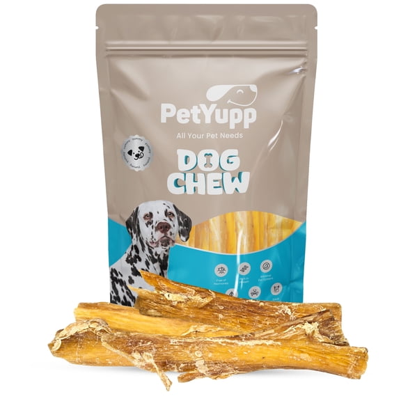 PetYupp Beef Paddywack for Dogs, Natural & Single Ingredient Dog Treats, 12 Count