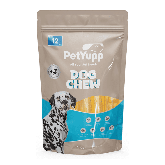 PetYupp Beef Paddywack Round Dog Chew Treats 12 Count