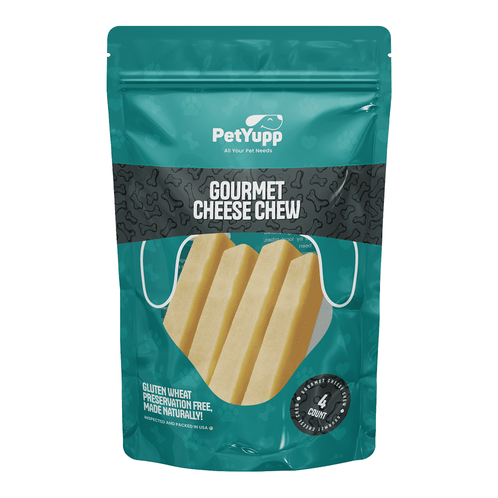 PetYupp Himalayan Yak Cheese Dog Chew Treats Medium Breed 4 Count