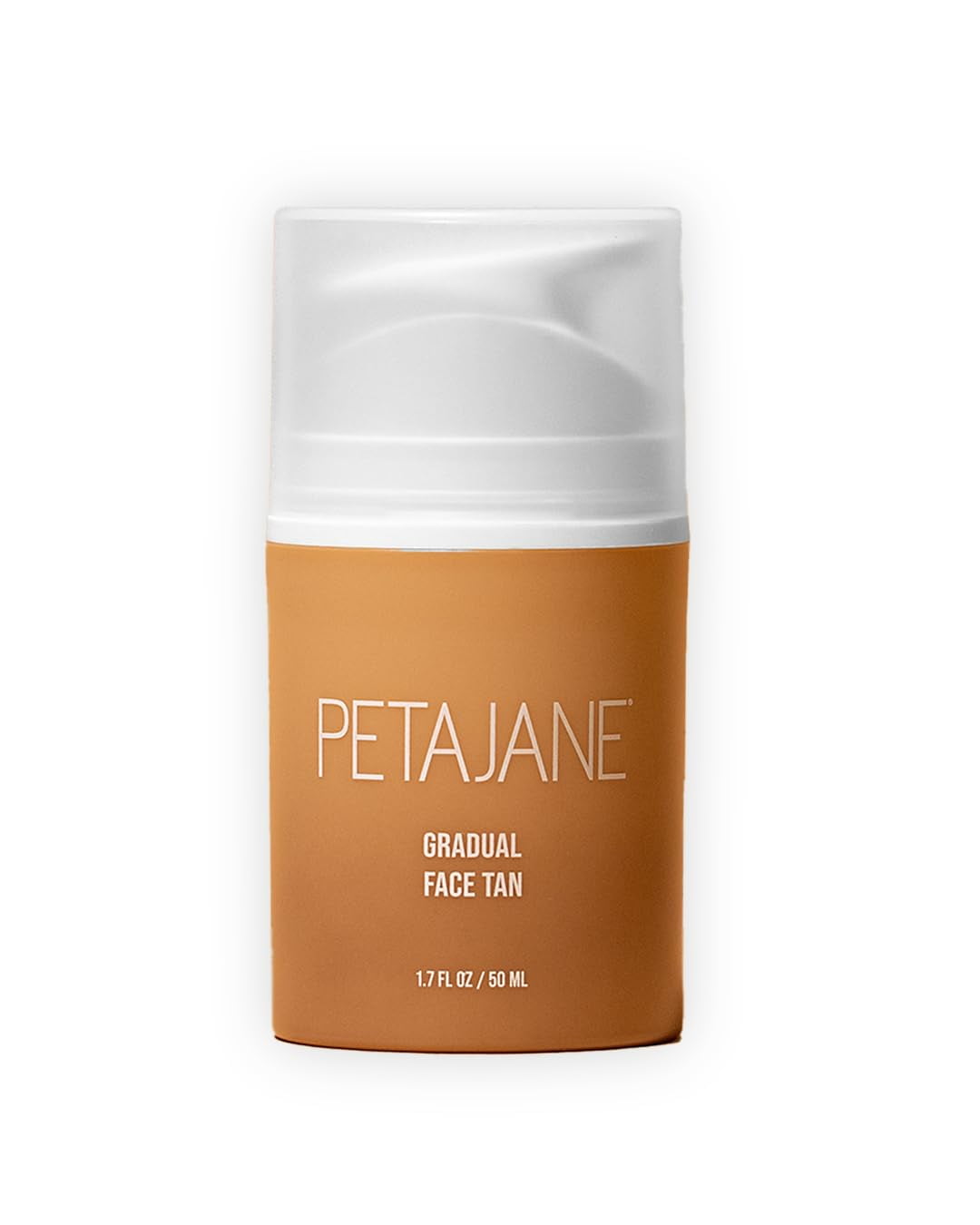 Peta Jane Gradual Tanning Face Lotion | Gentle, Buildable, Streak-Free Glow | Vegan, Non-Toxic, Cruelty-Free, Hydrating, Natural Finish, No Fake Tan Smell, 2 Fl Oz