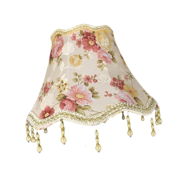 Petal Fabric Lampshade Wall Light Cover Table Light Shade Flower Pattern Decorative Lighting Accessories Easy to Install