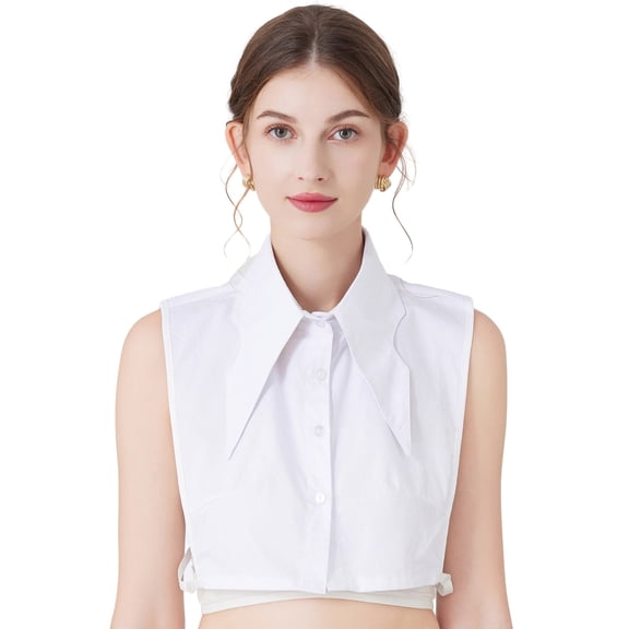 Petal Faux Collar Decorative Collars for Clothes Dresses Removable False Collar Shawl Elegant Women Cute Shawl