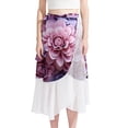 thumbnail image 1 of Petal Flower Chic Chiffon Women's Beach Summer Dress with Polyester Straps, 1 of 1