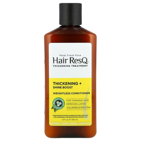 Petal Fresh Hair ResQ, Thickening Treatment, Weightless Conditioner, For Thinning Hair, 12 fl oz (355 ml)