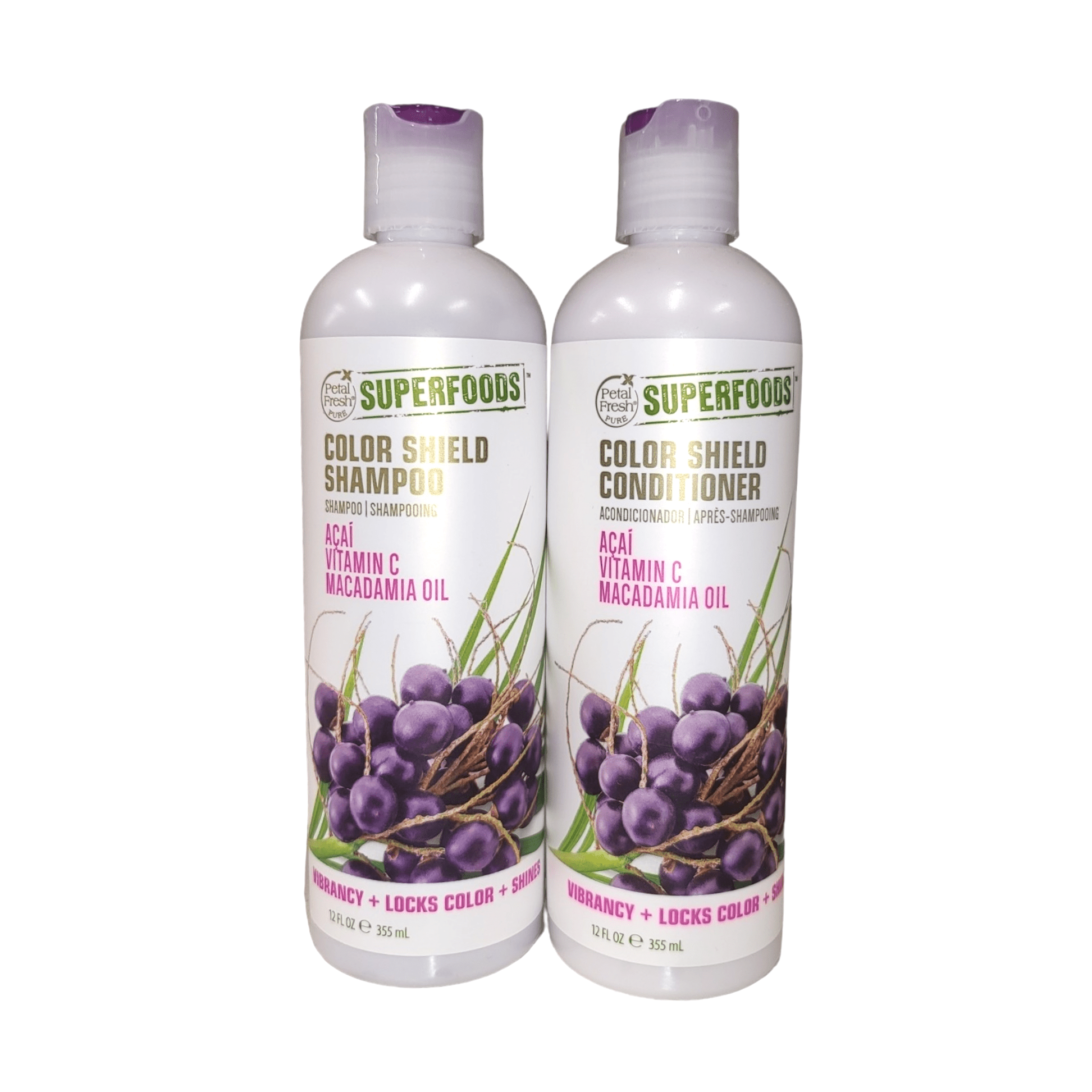 Petal Fresh Pure 12 Fl. Oz. SuperFoods For Hair Color Shield Shampoo