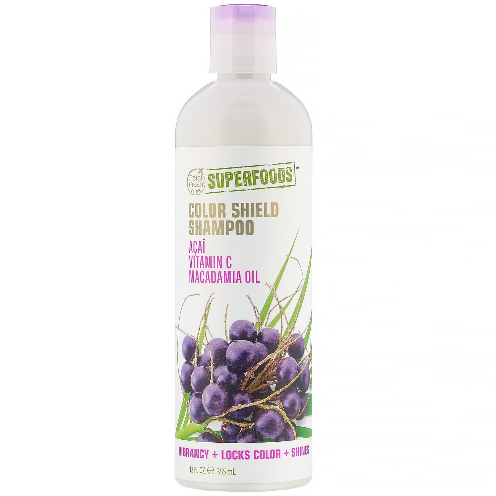 Petal Fresh Pure 12 Fl. Oz. SuperFoods For Hair Color Shield Shampoo