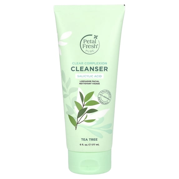 Petal Fresh Pure, Clear Complexion Cleanser, Tea Tree, 6 fl oz (177 ml)