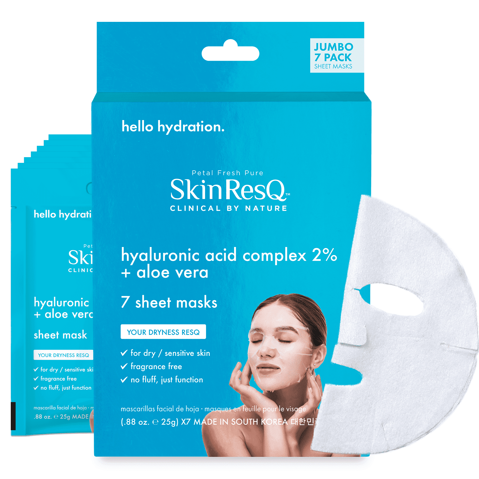 Skin ResQ by Petal Fresh Hello Hydration Sheet Mask with