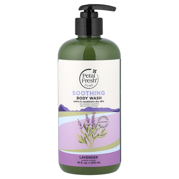 Petal Fresh Soothing Bath & Shower Gel Lavender, 16.0 FL OZ