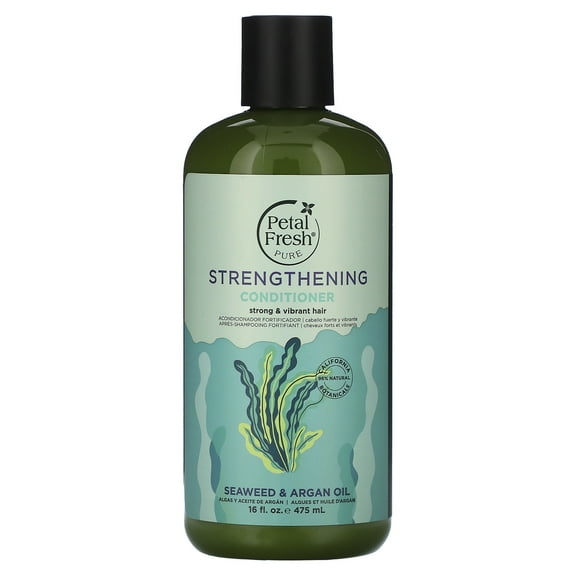 Petal Fresh Strengthening Conditioner, Seaweed & Argan Oil, 16 fl oz (475 ml)