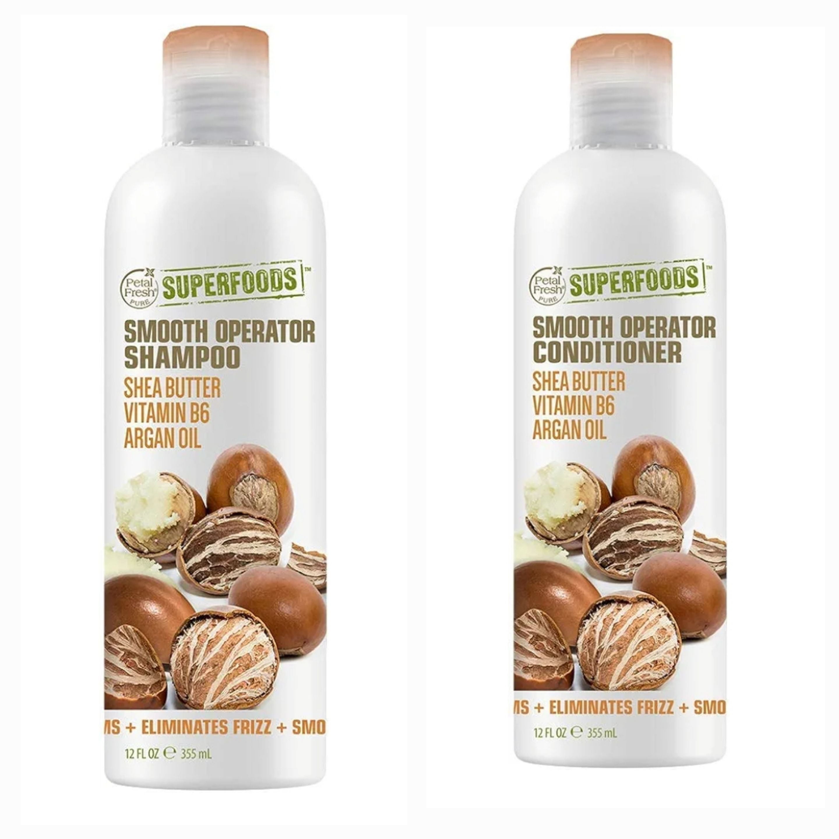 Petal Fresh SuperFoods Smooth Operator Shampoo & Conditioner Set (Shea