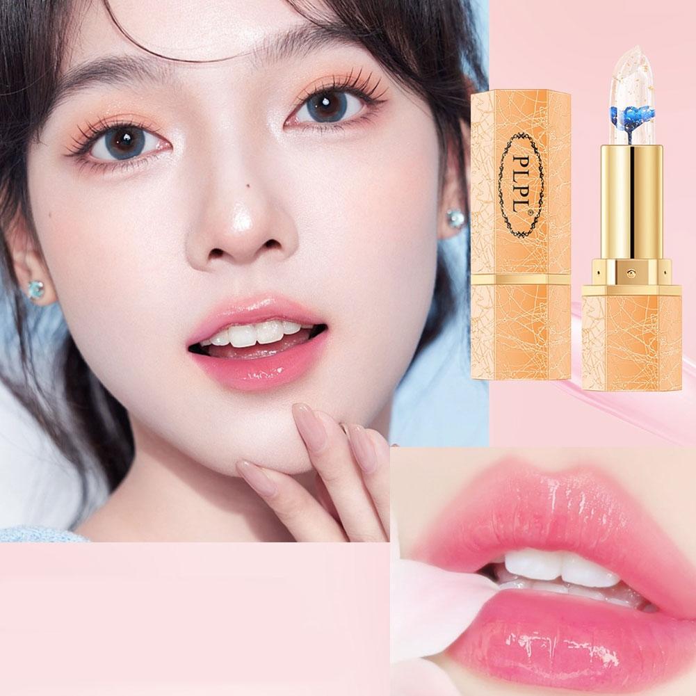 Petal Jelly Color Changing Lipstick Change Color with Hot Temperature ...