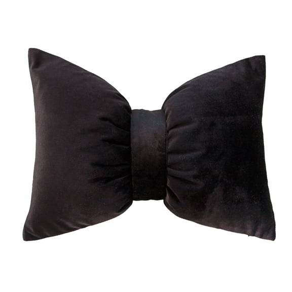 Petal Makeup Vanity Chair Back Pillow with Adjustable Bow Cushion for Home and Headboard Styling