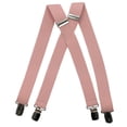 thumbnail image 1 of Petal Peach Boys Suspenders 1 inch X Back Spencer J's, 1 of 4